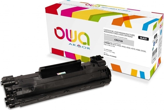 Изображение Toner OWA Armor Armor - black - Toner cartridge - for Canon Image CLASS MF4750, i- SENSYS FAX- L150, L170, L410, MF4730, MF4750, MF4870, MF4890 (K15459OW)
