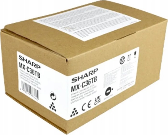 Picture of Toner Sharp Sharp Toner MX-C36TB Black 20K MX-C 428P, MX-C358F