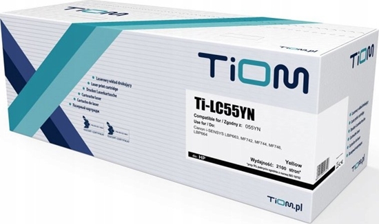 Picture of Toner Tiom Yellow Zamiennik 055YN (Ti-LC55YN)