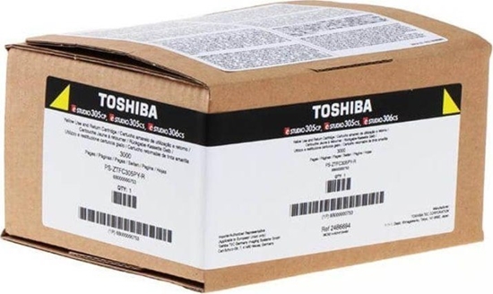 Picture of Toner Toshiba Toshiba Toner T-305PY-R für e-Studio 305CP/305CS yellow (6B000000753)