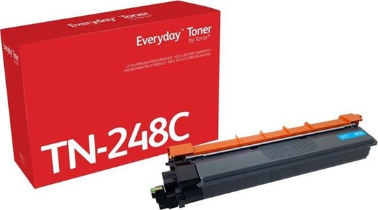 Изображение Toner Xerox Everyday - Cyan - kompatibel - Box - Tonerpatrone (Alternative zu: Brother TN248C) - Green World Alliance Ruckgabeprogramm - fur Brother DCP-L3520, L3560, HL-L3220, L3240, L8230, L8240, MFC-L3740, L3760, L8340, L8390