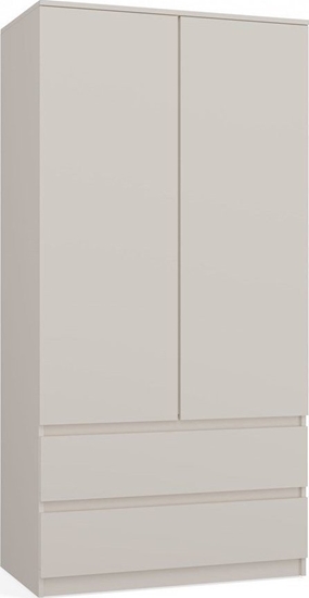 Изображение Topeshop Dua szafa z pókami, Malwa, 90x50x180 cm, kaszmir