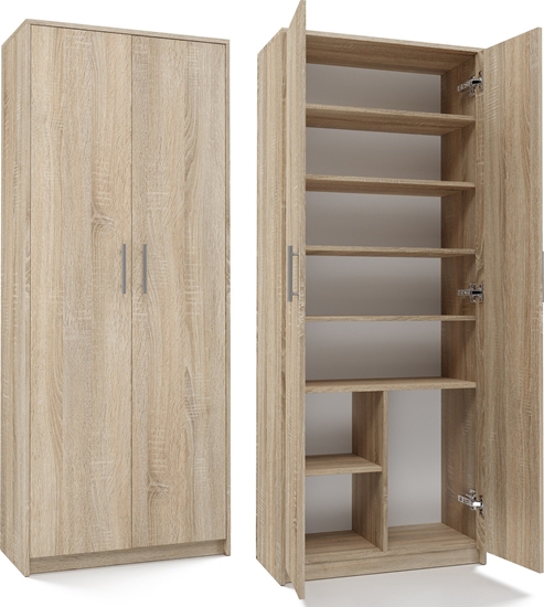 Picture of Topeshop REGA BIUROWY SALON BIURO DRZWI OLIV 2D DB SONOMA