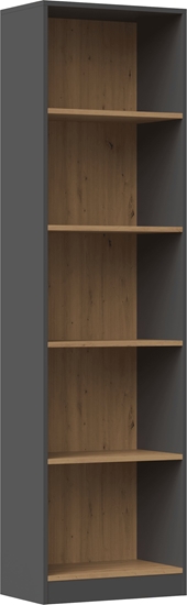 Изображение Topeshop REGA R50 KSIKI SEGREGATORY BIURO ANTRACYT DB ARTISAN