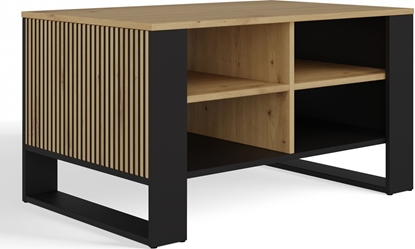 Attēls no Topeshop STOLIK KAWOWY AWA MODERN 4P SLIM DB ARTISAN CZER FREZY