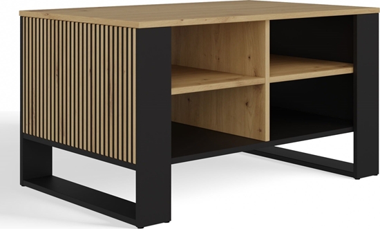 Picture of Topeshop STOLIK KAWOWY AWA MODERN 4P SLIM DB ARTISAN CZER FREZY