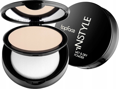 Attēls no TOPFACE_Instyle Wet&Dry Powder puder do stosowania na mokro i sucho 002 10g