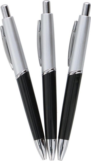 Picture of Topwrite Topwrite - Dugopis kulkowy z klipsem niebieski 3 szt.