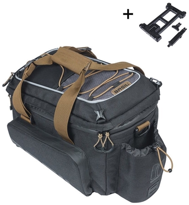 Picture of Torba na baganik BASIL MILES TRUNKBAG XL PRO MIK 9-36L, MIK System 2.0 (ready to go, 100% wodoodporna black slate (NEW 2025)