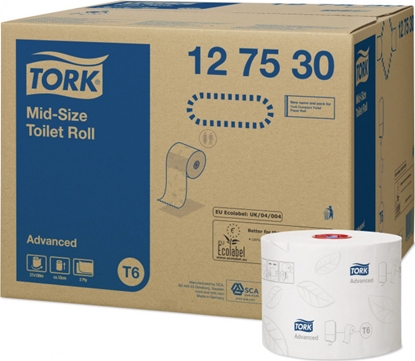 Picture of Tork Papier toaletowy Advanced 2-warstwowy biay 27szt.