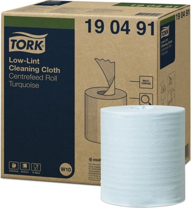 Picture of Tork Tork - Czyciwo wókninowe o niskim stopniu pylenia, premium - turkusowe