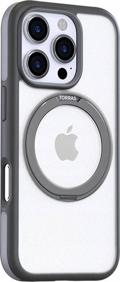 Изображение Torras Case Torras Ostand R Fusion dla iPhone 16 Pro (Szare)
