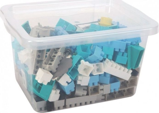 Изображение tpk1 Klocki W Pojemniku Due Plastikowe Pastelowe Kolory