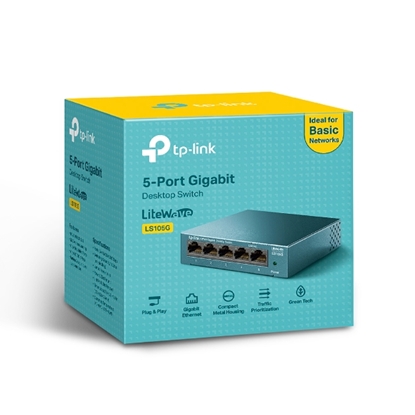Picture of Switch|TP-LINK|LS105G|5x10Base-T / 100Base-TX / 1000Base-T|LS105G