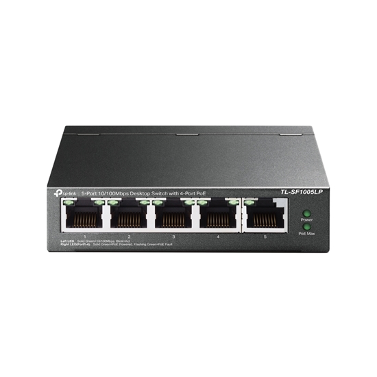 Изображение TP-LINK 5-Port 10/100Mbps Desktop Switch with 4-Port PoE
