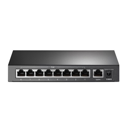 Picture of TP-LINK 9-Port 10/100Mbps Desktop Switch with 8-Port PoE+