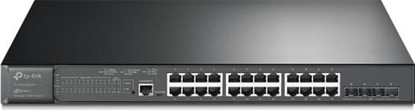 Picture of TP-LINK JetStream 24-Port Gigabit and 4-Port 10GE SFP+ L2+ Managed Switch with 24-Port PoE+