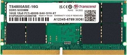 Picture of Transcend JetRAM DDR5 4800 16GB SO-DIMM