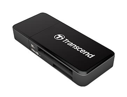 Picture of Transcend Card Reader RDF5 Black USB-Typ A 3.1