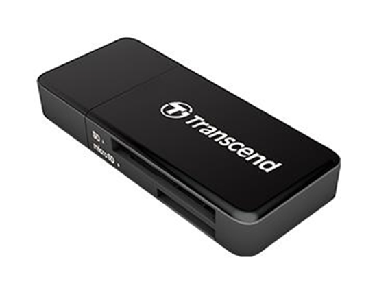 Picture of Transcend Card Reader RDF5 Black USB-Typ A 3.1
