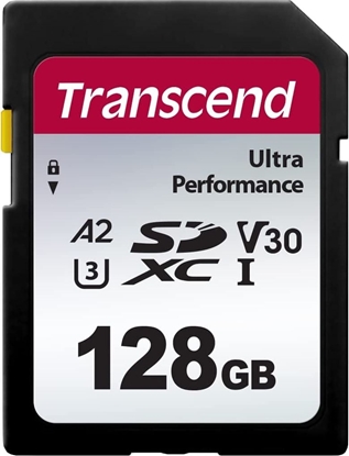 Picture of Transcend SDXC 340S        128GB Class 10 UHS-I U3 A2 V30