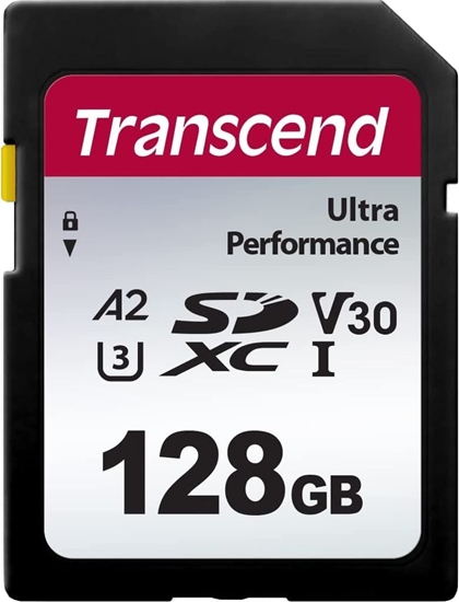 Picture of Transcend SDXC 340S        128GB Class 10 UHS-I U3 A2 V30