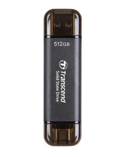 Изображение External SSD|TRANSCEND|ESD310C|512GB|USB-C|USB|3D NAND|TS512GESD310C