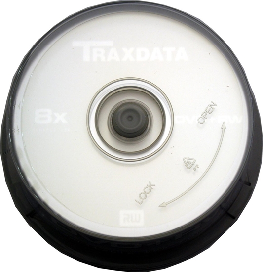 Изображение TRAXDATA DVD+ RW 4,7GB 8X CAKE*25 *9037A3ITRA005*