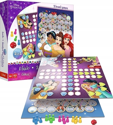 Picture of Trefl Gra 2w1 Chiczyk / We i drabiny, Ksiniczki Disneya