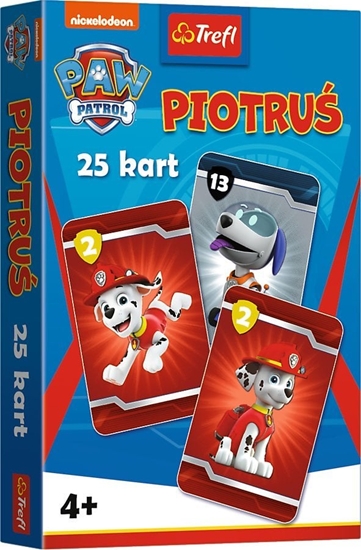 Изображение Trefl KARTY DO GRY PIOTRUS TREFL PAW PATROL PUD120