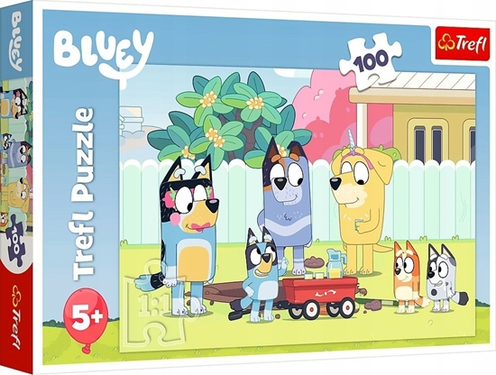 Picture of Trefl Puzzle 100 elementów Wesoy wiat Bluey