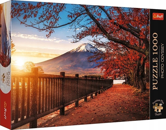 Picture of Trefl Puzzle 1000 elementów Premium Góra Fuji Japonia