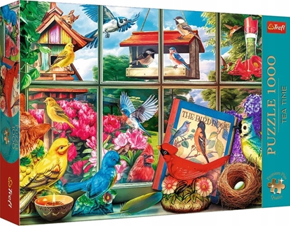 Изображение Trefl Puzzle 1000 elementów Premium Plus Quality wiat ptaków