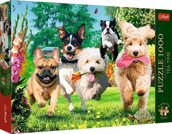 Picture of Trefl Puzzle 1000 elementów Premium Plus Tea Time Nadchodz kopoty!