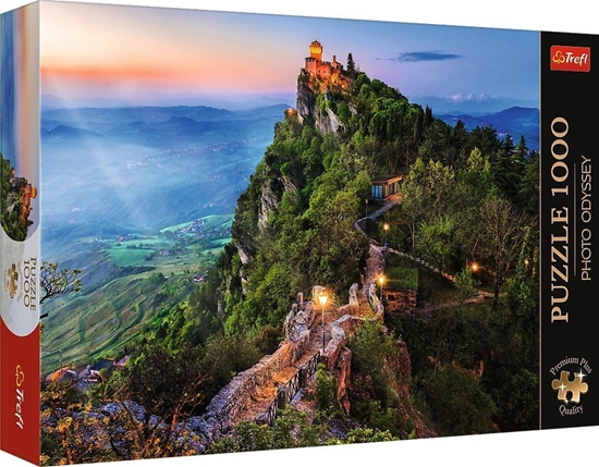Изображение Trefl Puzzle 1000 elementów Premium Plus Wiea Cesta San Marino