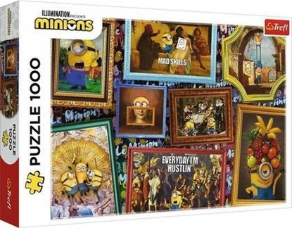 Изображение Trefl Puzzle 1000 Galeria Minionków