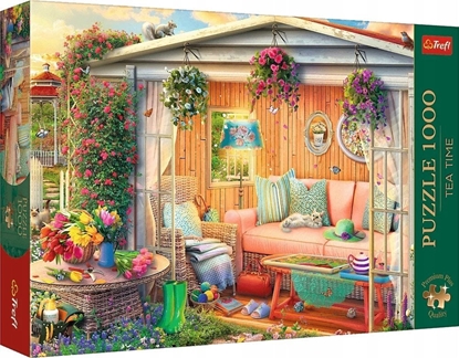 Attēls no Trefl Puzzle 1000el Premium Plus Tea time Moje ulubione miejsce 10801