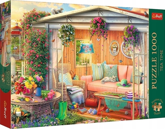 Picture of Trefl Puzzle 1000el Premium Plus Tea time Moje ulubione miejsce 10801
