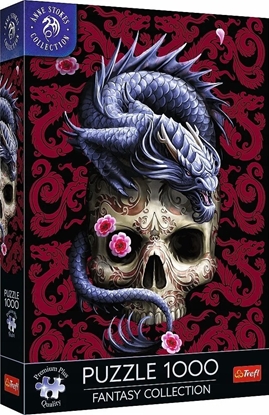 Attēls no Trefl PUZZLE 1000EL TREFL PREMIUM ORIENTALNY SMOK PUD6