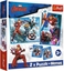 Attēls no Trefl Puzzle 2w1 + memos Avengers Bohaterowie w akcji 93333 Trefl