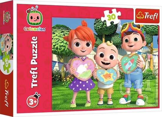Picture of Trefl Puzzle 30 elementów Cocomelon Bawmy si razem