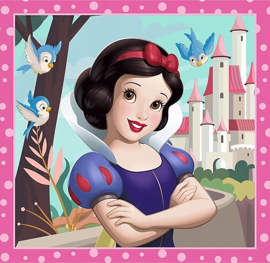 Picture of Trefl Puzzle 3w1 Disney Pikne kwiaty - cznie 106 elementów