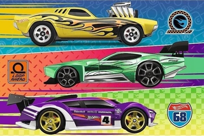 Изображение Trefl Puzzle 60 element?w Wy?cigi Hot Wheels