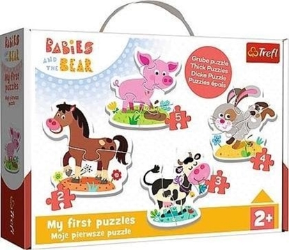 Изображение Trefl Puzzle Baby Classic - Na farmie TREFL