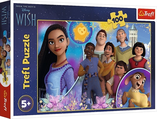 Picture of Trefl Puzzle Disney Wish yczenie 100 elementów
