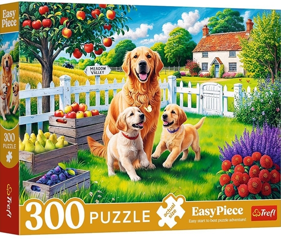 Picture of Trefl Puzzle EasyPiece Pieski na wsi 300 elementów