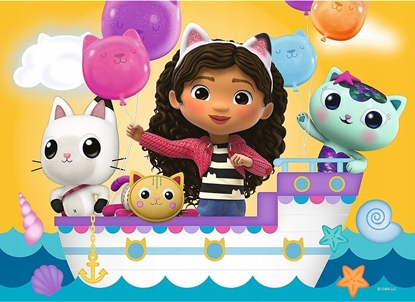 Изображение Trefl Puzzle Kolorowy dzie Gabby 4 20 elementów (21159)