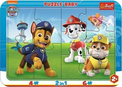 Изображение Trefl Puzzle Ramkowe Baby Psi Patrol 80022 TREFL p15