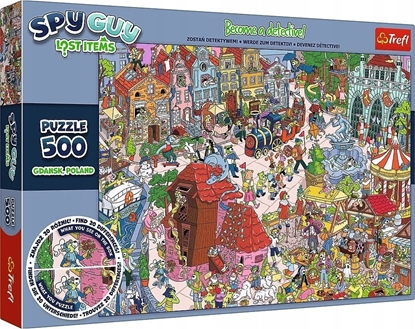 Attēls no Trefl Puzzle Spy Guy Lost Items Gdask 500 elementów