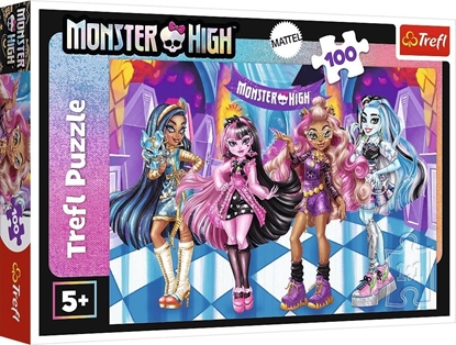 Изображение Trefl Puzzle Straszni przyjaciele Monster High 100 elementów